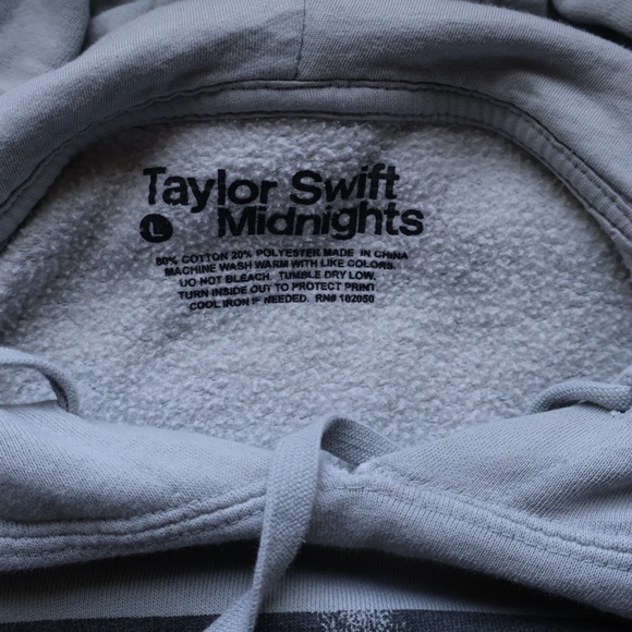 Taylor Swift Draw the Cat Eye Hoodie Size L Official Merch - Picture 9 of 10